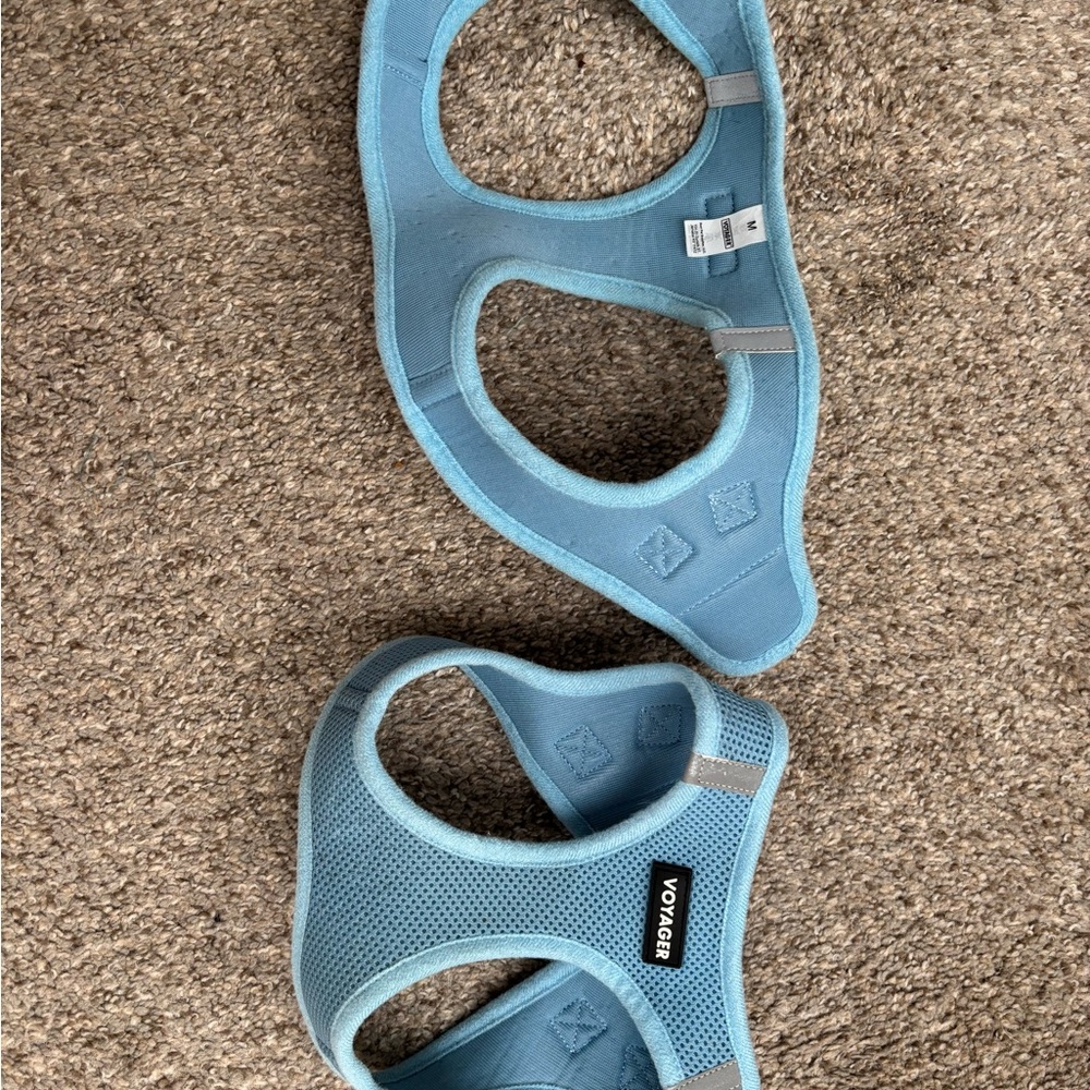 Baby Blue Breathable Mesh Step In Dog Harnesses, 2 available size M - Picture 8 of 12